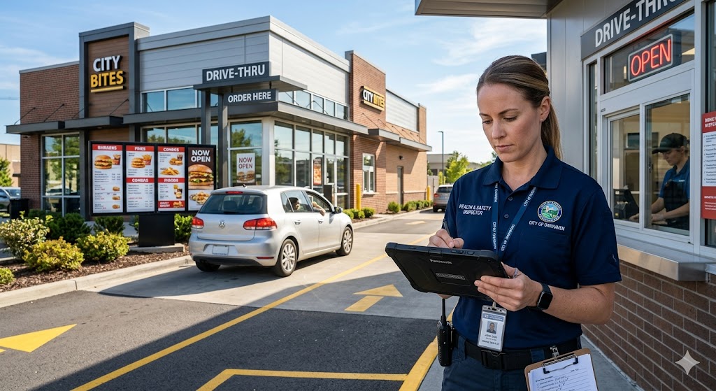 FAST FOOD DRIVE-THROUGH INSPECTION CHECKLIST