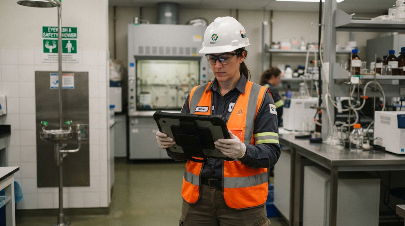 EYEWASH & SAFETY SHOWER INSPECTION CHECKLIST