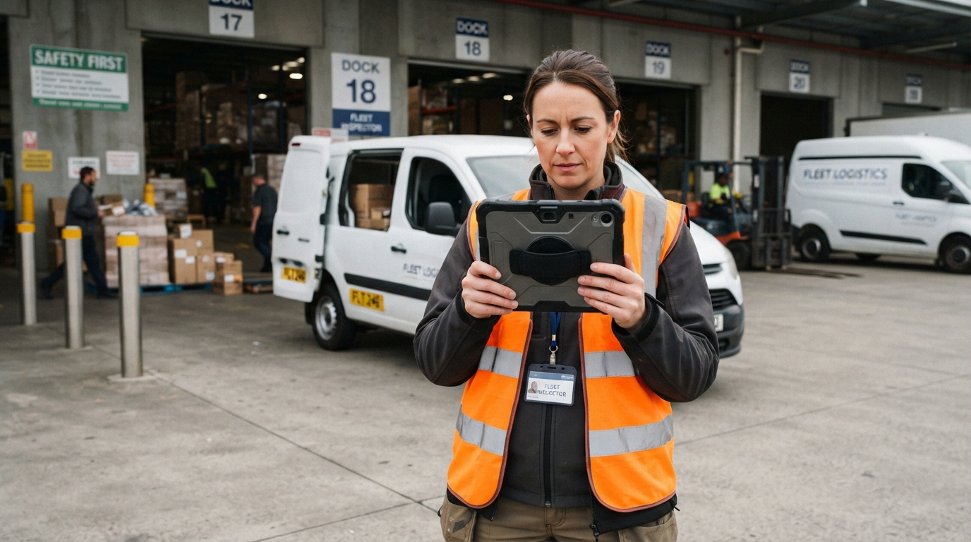 DELIVERY VAN INSPECTION CHECKLIST