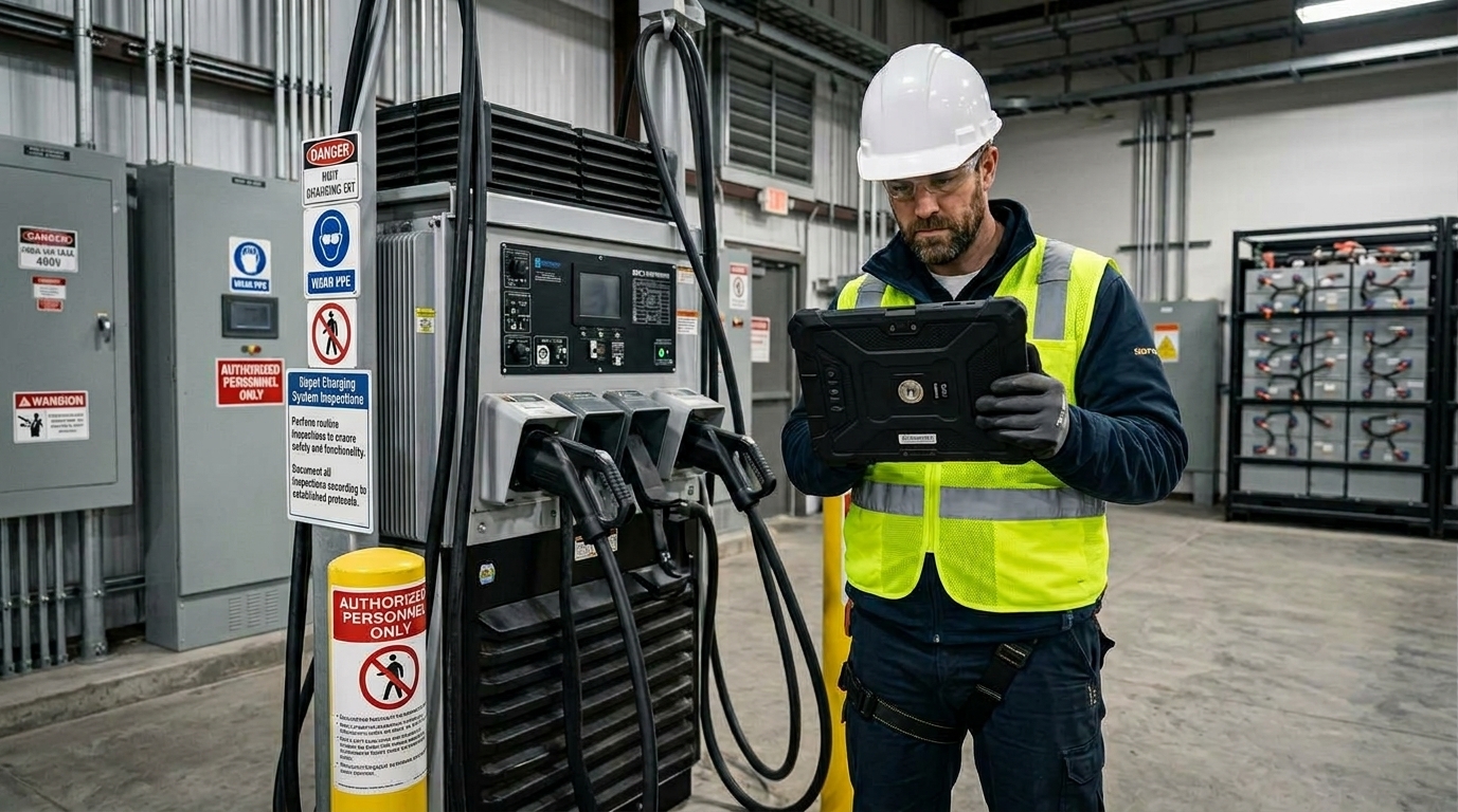 EV CHARGING STATION INSPECTION CHECKLIST